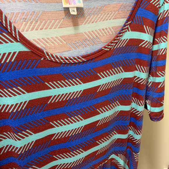 Lularoe Nicole Dress, size: 2xl - Picture 3 of 3